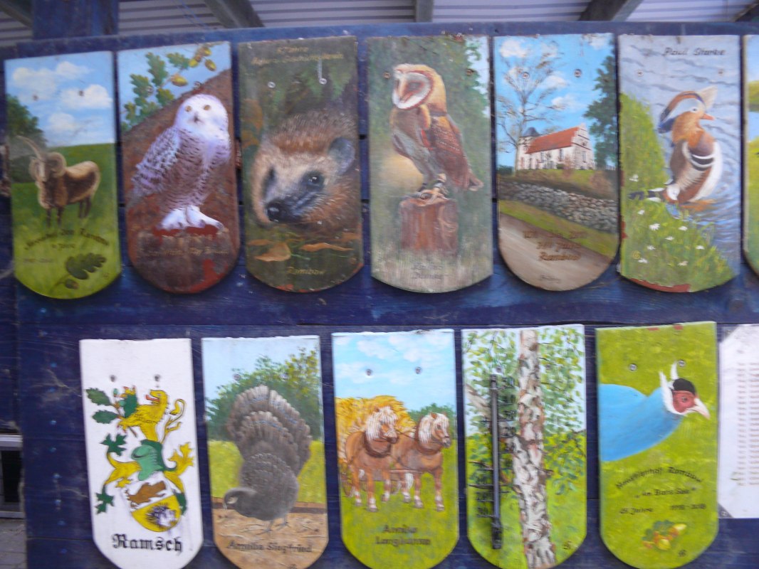 Obraz olejny na ogonie bobra // &copy; Peter Ramsch