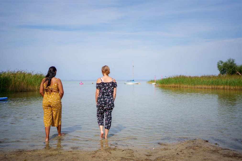 Bathing beach at the "Bolter Ufer" campsite C15, © TDG Rechlin mbH / BVCDMV Holger Martens Bathing beach at the "Bolter Ufer" campsite C15, © TDG Rechlin mbH / BVCDMV Holger Martens