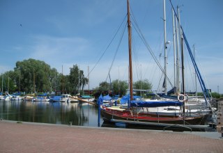 Der Yachthafen im Erholungsort M&ouml;nkebude bietet einen Rundumservice an. // &copy; Angelika Michaelis
