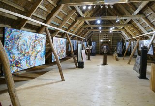 Experience art in a historic farmhouse // © Olaf Hoppe Experience art in a historic farmhouse // © Olaf Hoppe