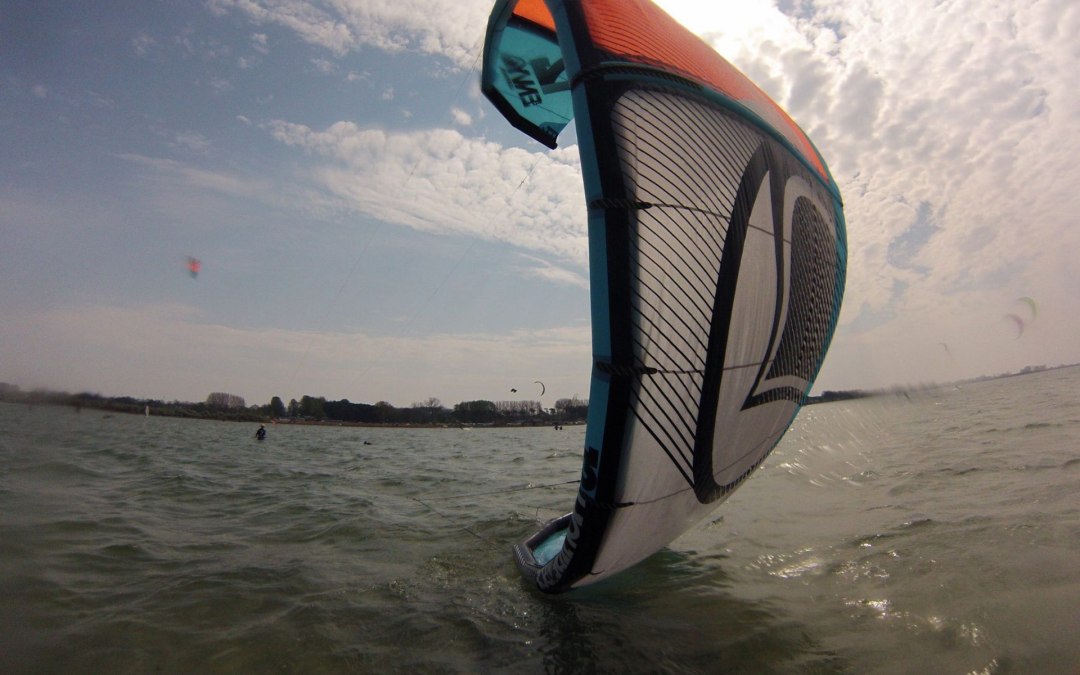 Kitesurfen op de ondiepe waterplek in Pepelow, © Kitesurfschule Pepelow