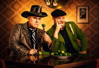 Magie und Comedy Rostock - Hieronymus & Wolli - Fauler Zauber trifft Comedy mit Sachen // &copy; Agentur (KI-bearbeitet)