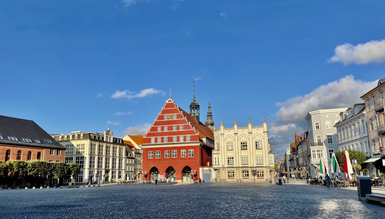 Rynek Greifswald, © Gudrun Koch