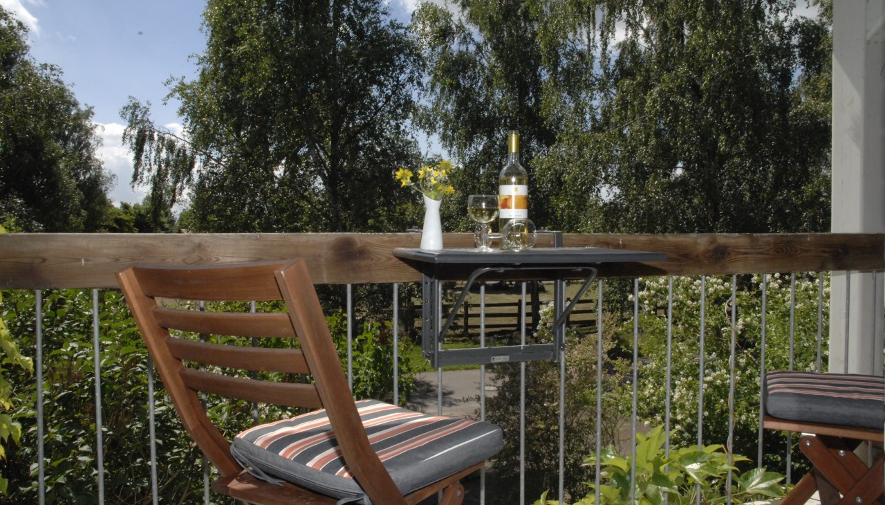 Balkon z winem, © Bernsteinreiter Balkon z winem, © Bernsteinreiter