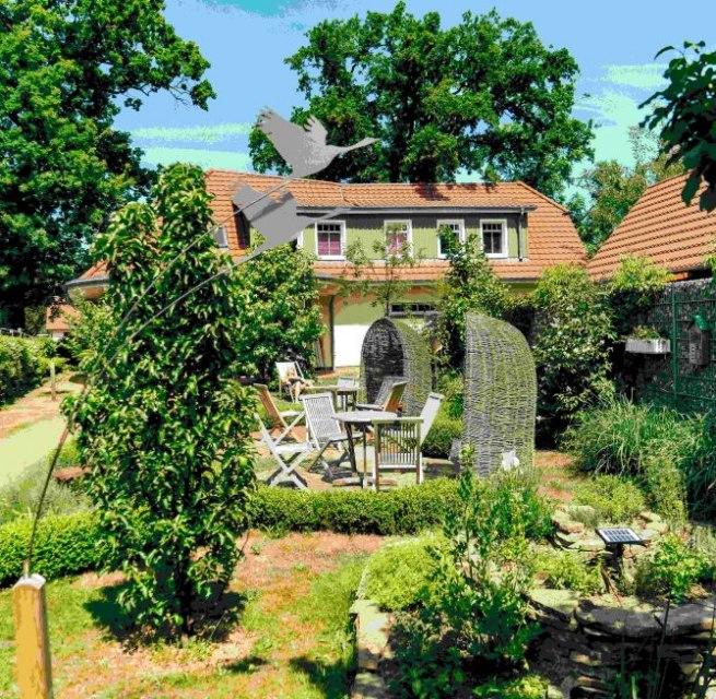 Ein Garten zum Entspannen // &copy; MV-T/H2F