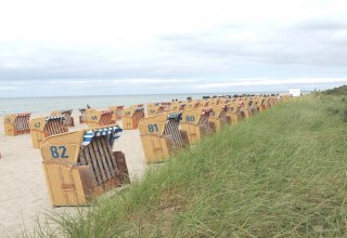 Uitzicht op het strand, © Kurverwaltung Insel Poel
