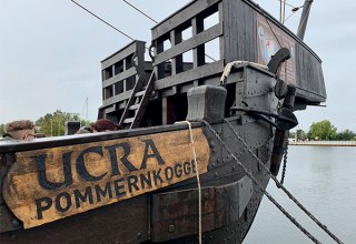 Traditional Pomeranian Cog UCRA // © localtour Traditional Pomeranian Cog UCRA // © localtour