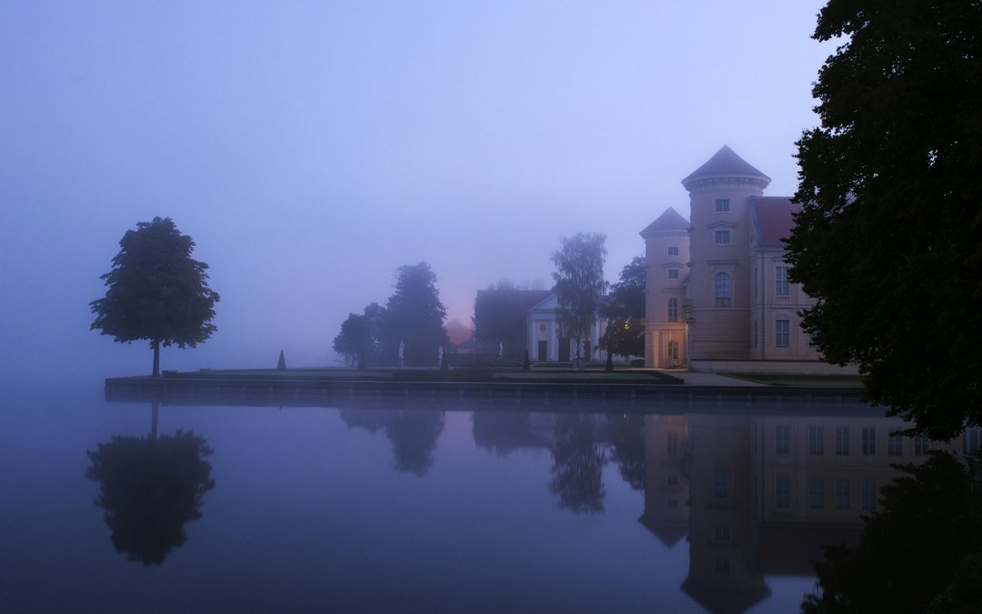 Kasteel Rheinsberg, theater op de achtergrond, © SPSG, Leo Seidel