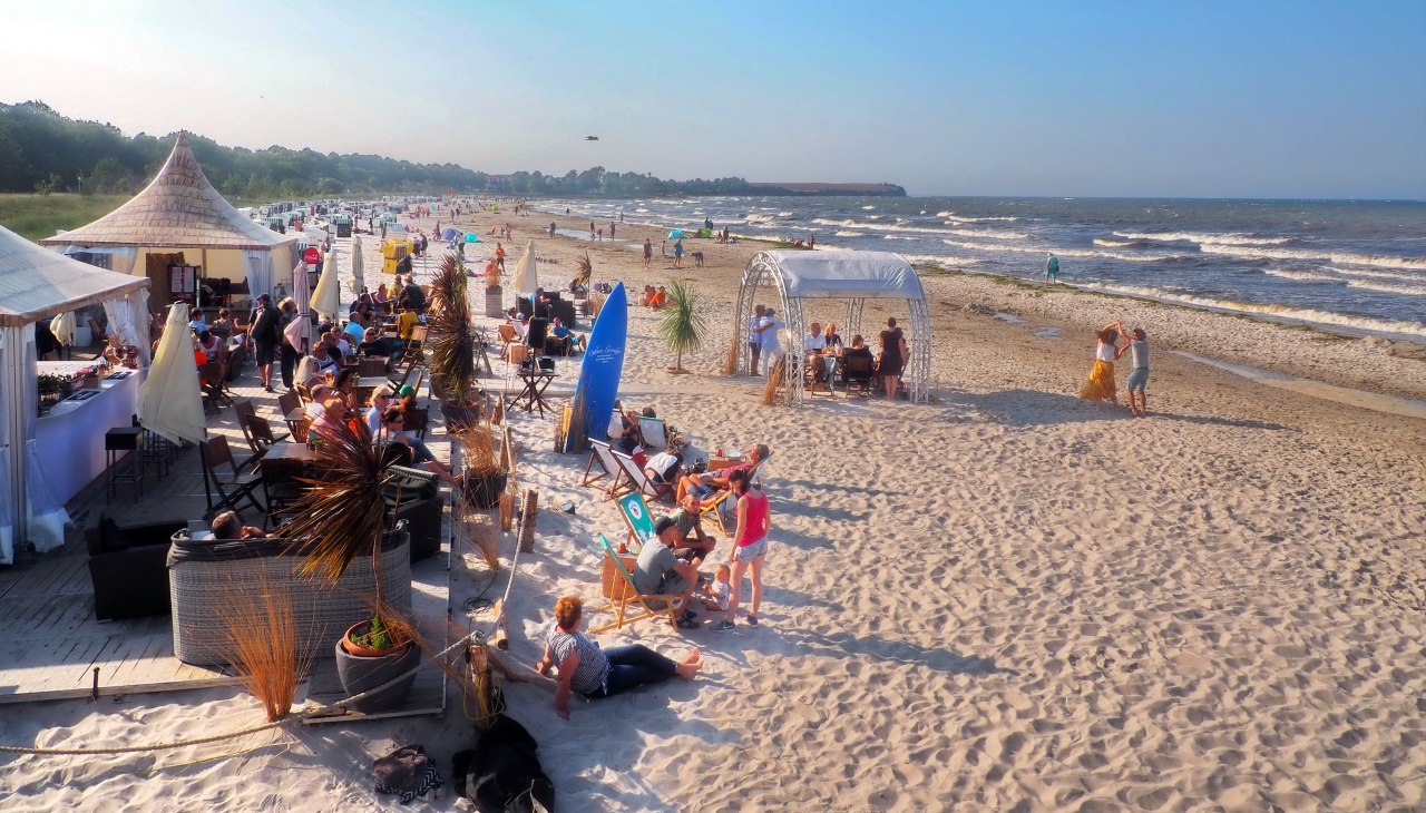 Beach Lounge Boltenhagen - lokalizacja, © KV Boltenhagen