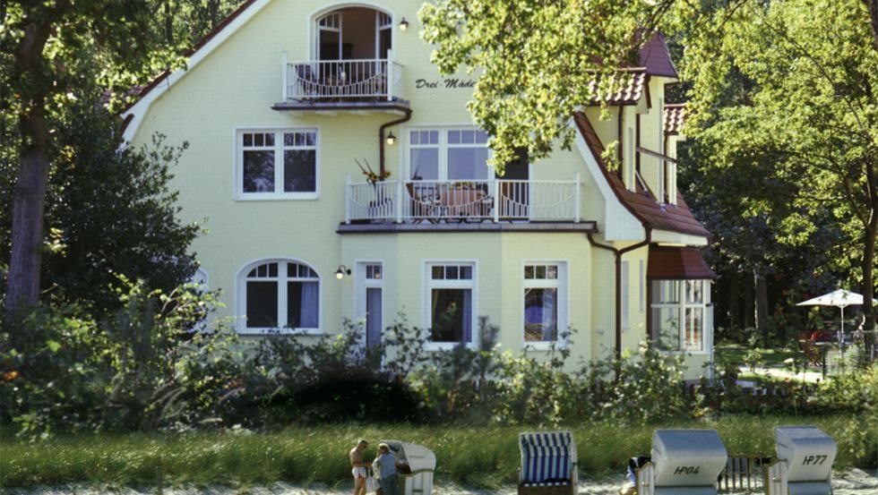 Widok z zewnątrz na Drei Mäderl Haus, © Drei Mäderl Haus