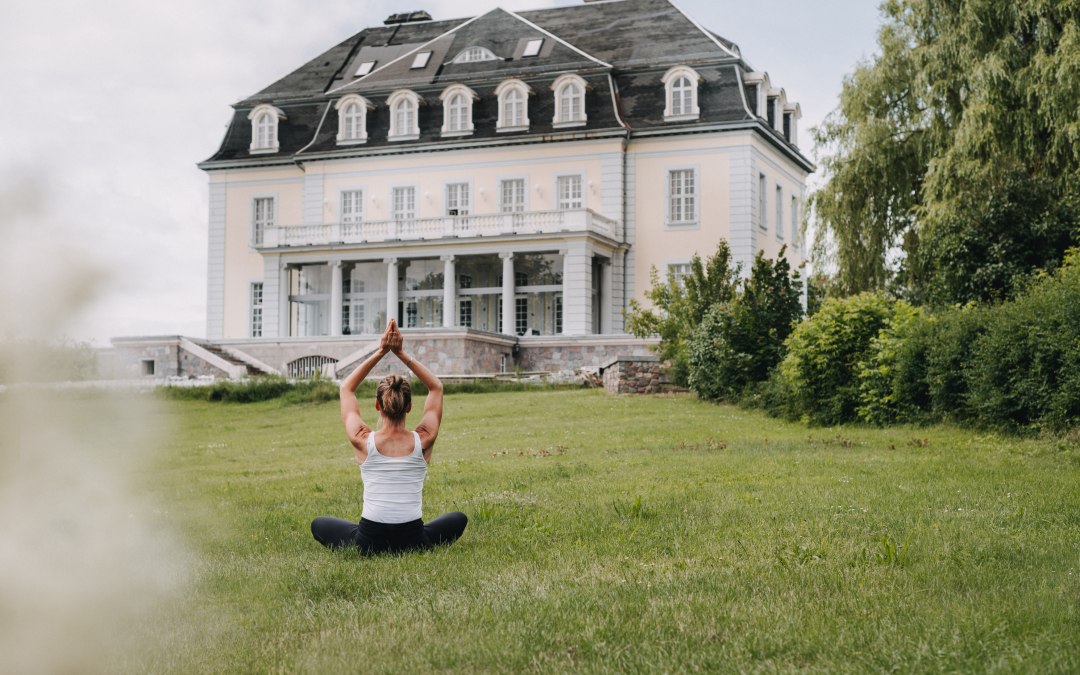 Yoga en retraites in het Reset Hotel Groß Plasten, © Reset Hotel Groß Plasten / Urte Sturm
