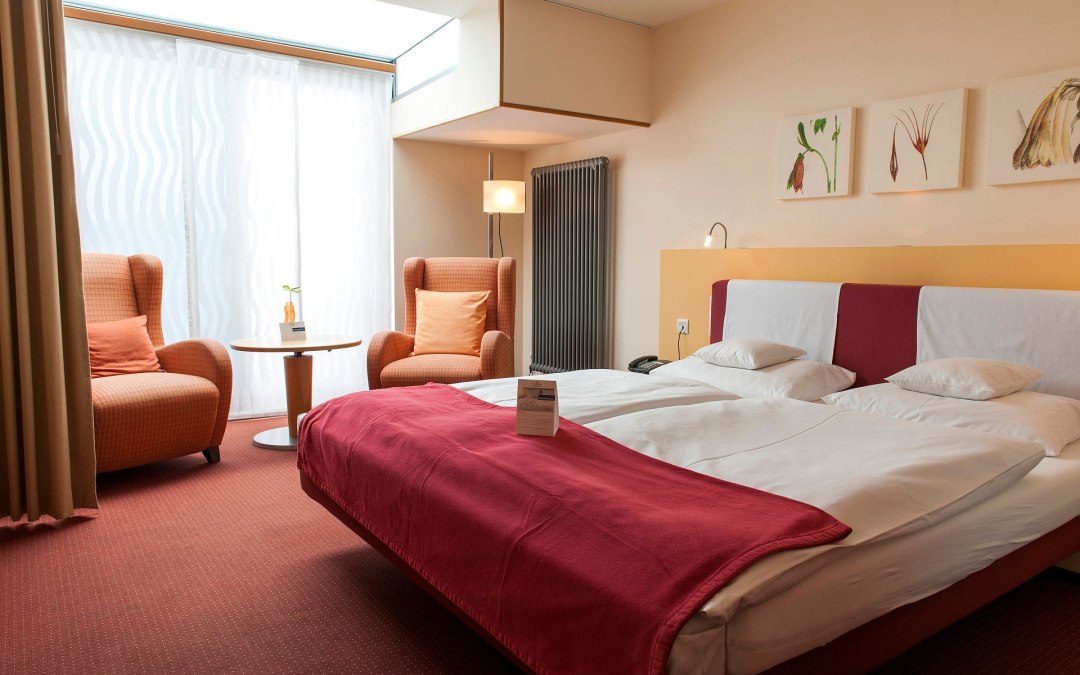Tweepersoonskamer voor een ontspannen verblijf, © Hotel meerSinn