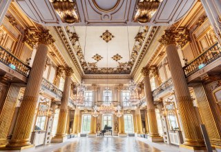 The west wing and the Golden Hall in Ludwigslust Palace will be ceremoniously reopened on May 30, 2026. // &copy; MV-T/Tiemann