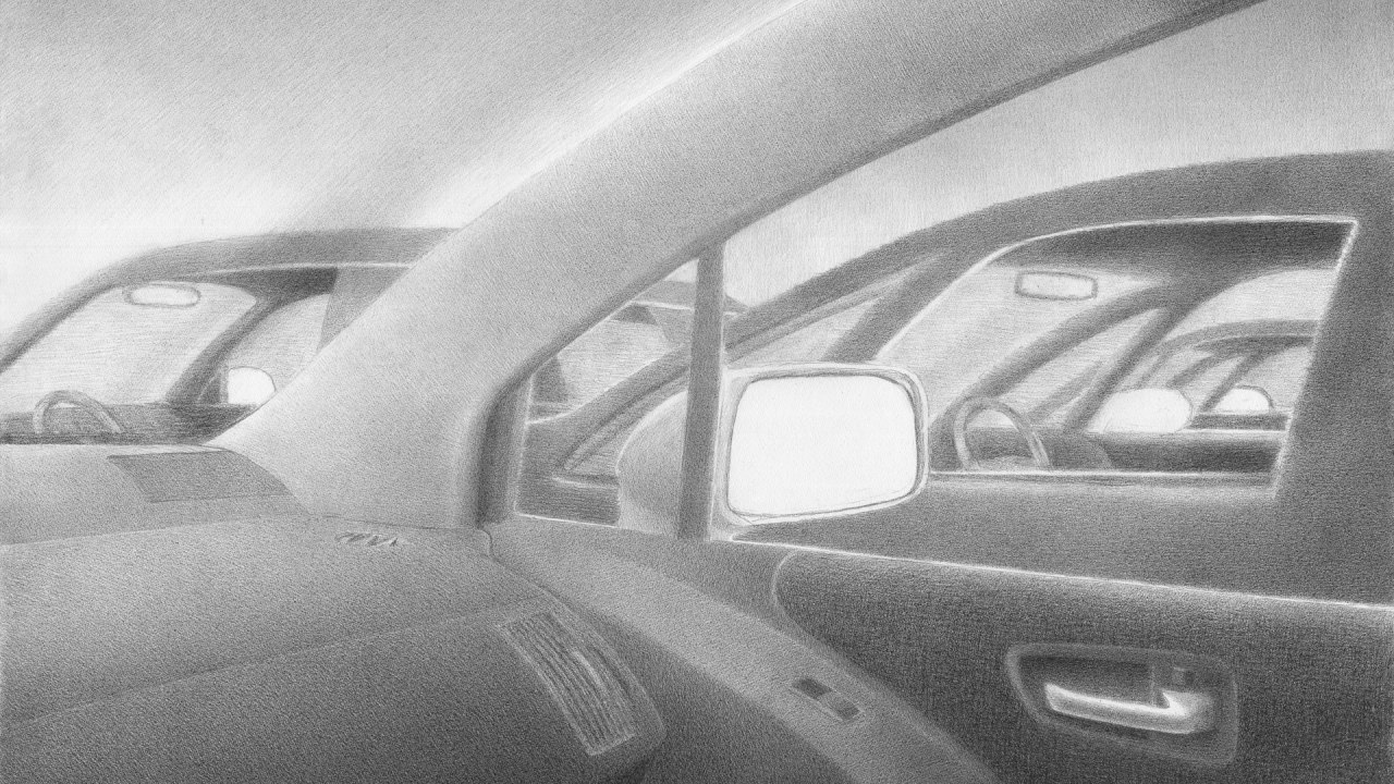 Ołówek, 56x75 cm, 2023 // © Martin Hoffmann Ołówek, 56x75 cm, 2023 // © Martin Hoffmann