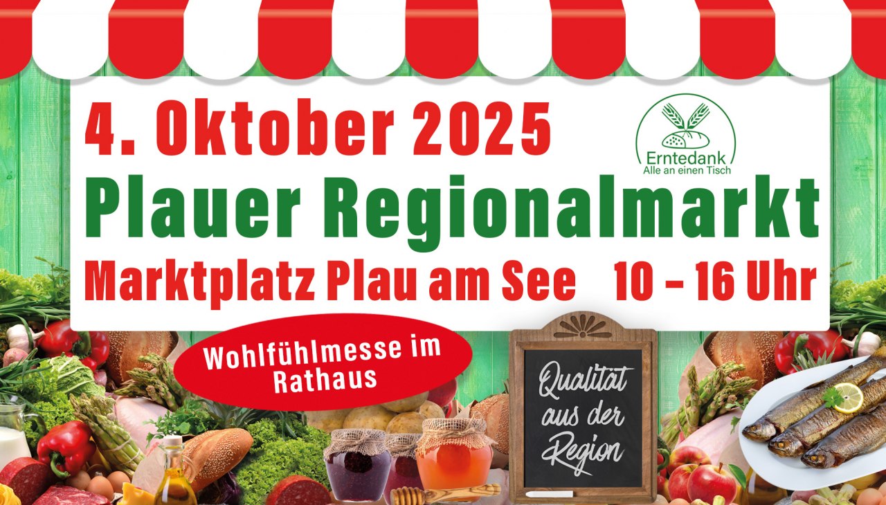 Regional market Plau am See, © Heike Hartung