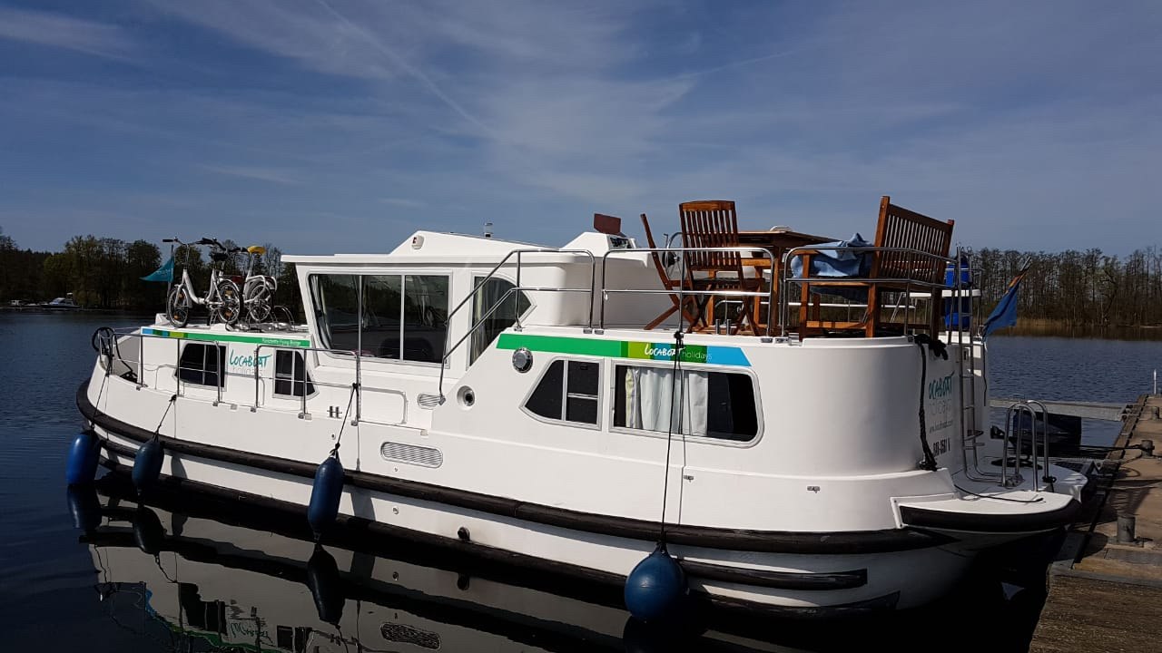 Basis Untergoehren in het land Fleesensee, © Locaboat Plaisance GmbH Basis Untergoehren in het land Fleesensee, © Locaboat Plaisance GmbH