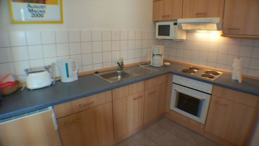 Keuken in de Residenz am Kurpark, © H & P Touristik GmbH