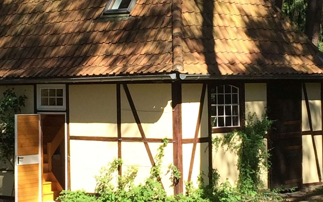 Buitenaanzicht van het tuinhuis aan de Inselsee, © Fischer