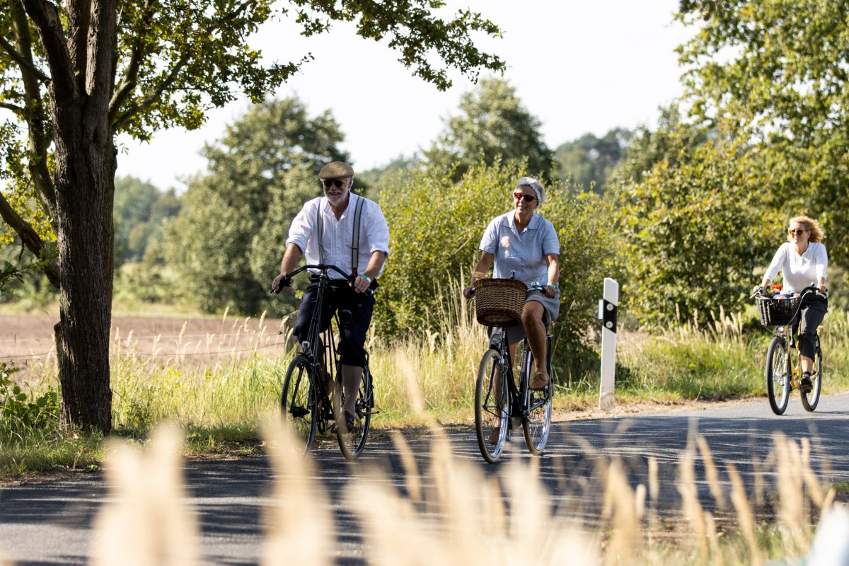 The tour leads through the beautiful nature of Ludwigslust and its surroundings. // &copy; Stefan Schiefele