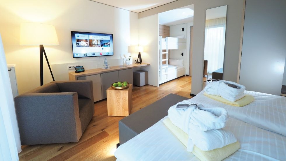 WONNEMAR Resort familiekamer // &copy; Wonnemar-Resort Wismar