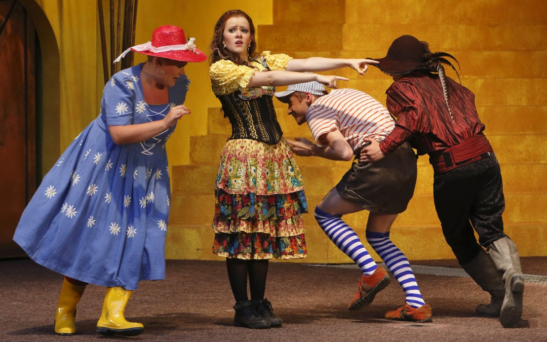Scène uit de theatershow "Vineta", © KoehlerVorpommersche Landesbühne