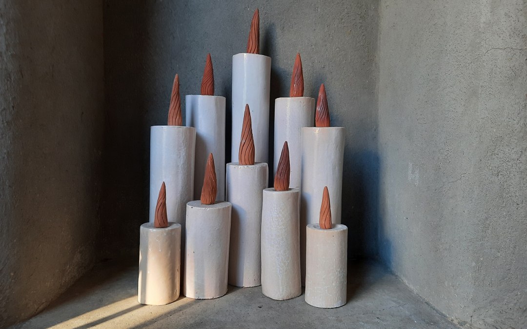 Candle monument in the Marienkirche Waren (Müritz), © Waren (Müritz) Kur- und Tourismus GmbH