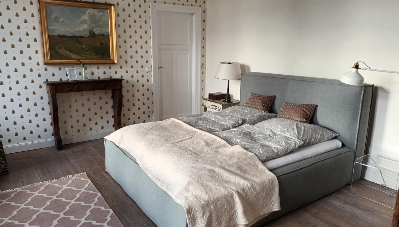 Gastenappartement op de zolder van het landhuis Rossin, © Gutshaus Penzlin / Jutta Janssen