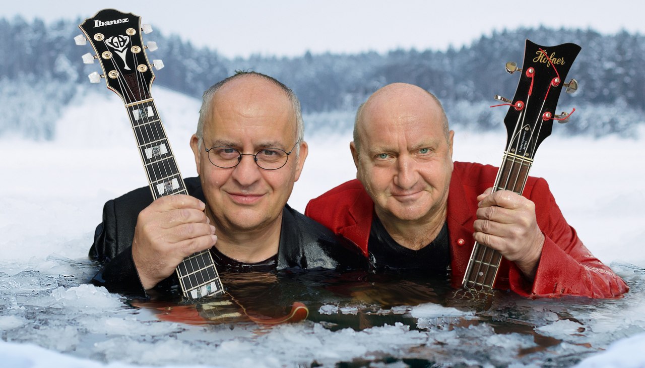 Muziekcabaret Schwarze Gr&uuml;tze: "Heel dun ijs", &copy; G&ouml;ran Gnaudschun