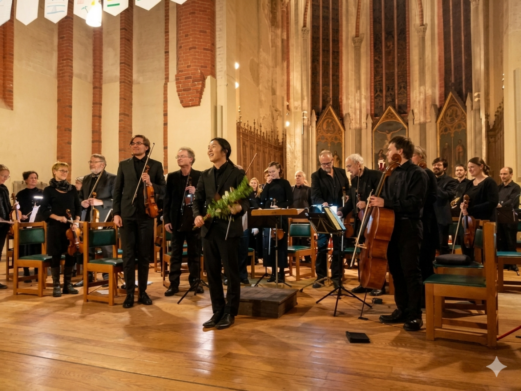 het liefhebbersorkest van Stralsund onder leiding van Yoshihiro Horie // © Enthusiastenorchester Stralsund het liefhebbersorkest van Stralsund onder leiding van Yoshihiro Horie // © Enthusiastenorchester Stralsund