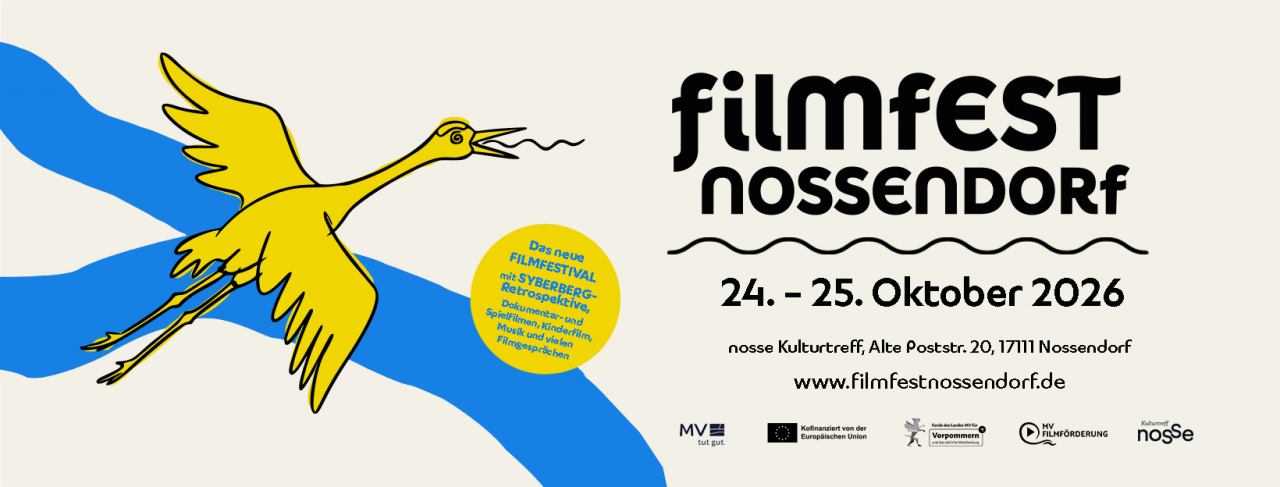 Nossendorf Film Festival Poster // © Filmfest Nossendorf Nossendorf Film Festival Poster // © Filmfest Nossendorf