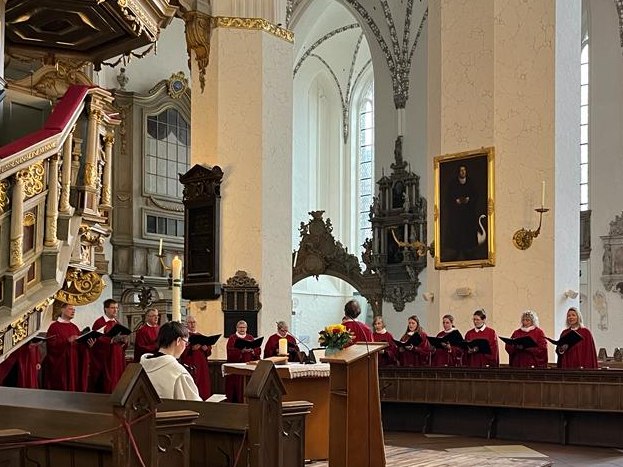 Evensong choir in St. Marien // © Jakobus Rostock Evensong choir in St. Marien // © Jakobus Rostock