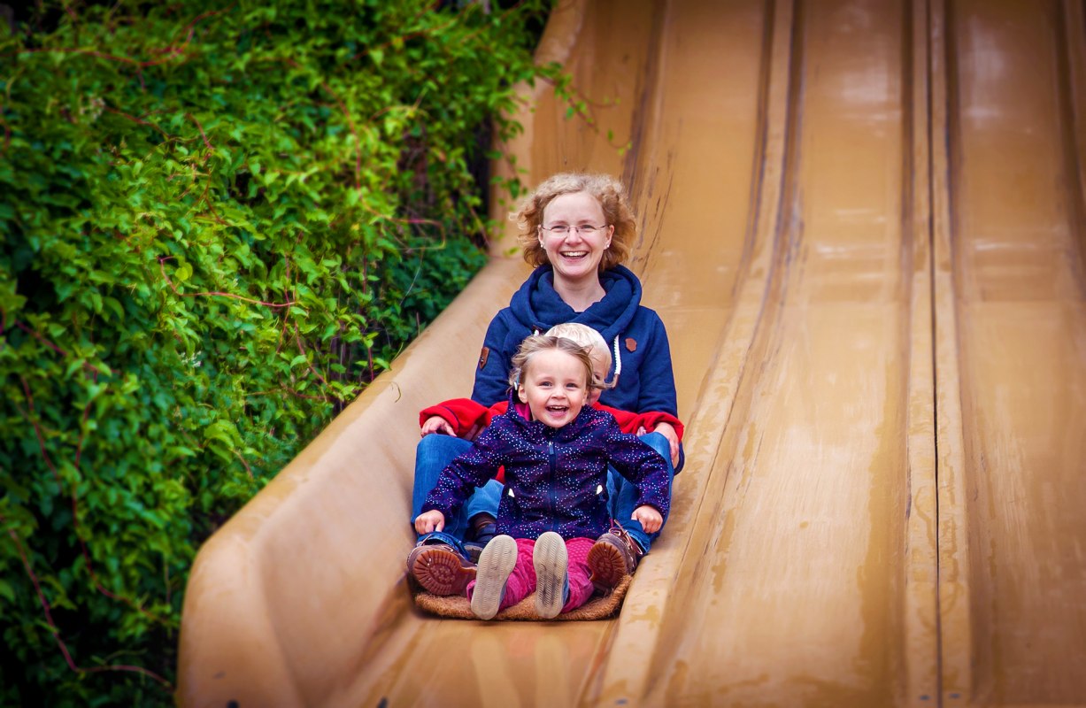 Zjeżdżalnia z worka na ziemniaki // &copy; Karls Erlebnis-Dorf