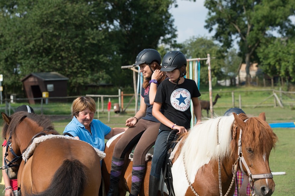 Foster children learn a lot about themselves when interacting with the horse // © MV-T/Hafemann Foster children learn a lot about themselves when interacting with the horse // © MV-T/Hafemann