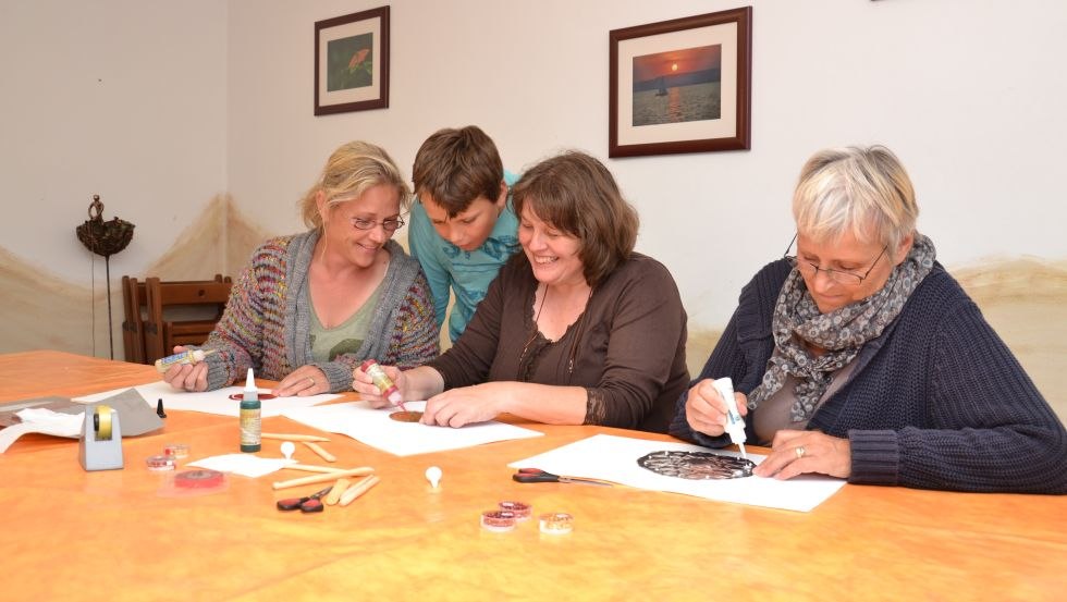 From grandma to grandson - a happy family experience, &copy; Kreativurlaub Rieth/Siedl