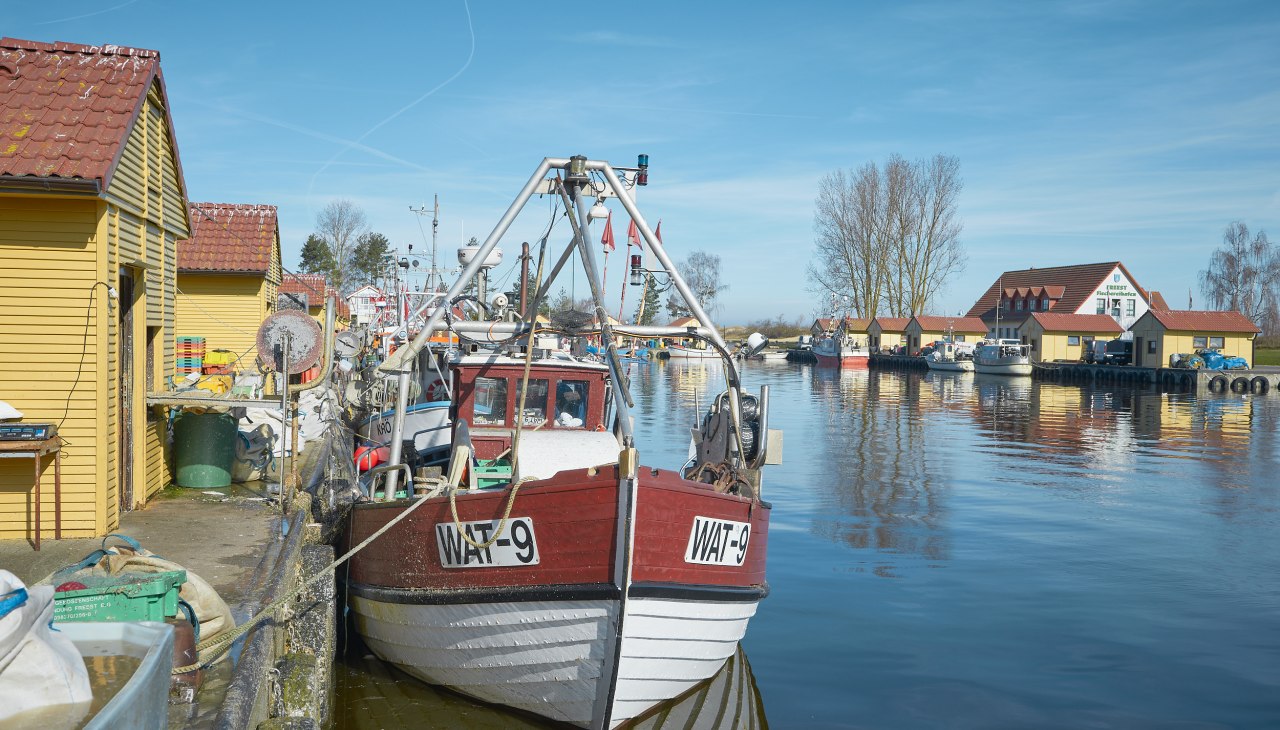 Fishing boats in the fishing port of Freest, © TMV@pocha.de