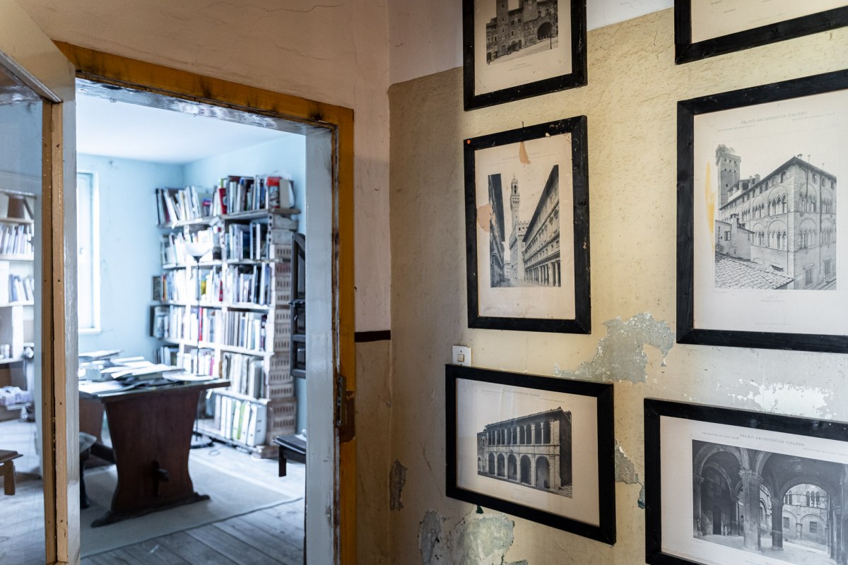 Tentoonstelling over de geschiedenis van het landhuis Boitin // © DOMUSimages Tentoonstelling over de geschiedenis van het landhuis Boitin // © DOMUSimages