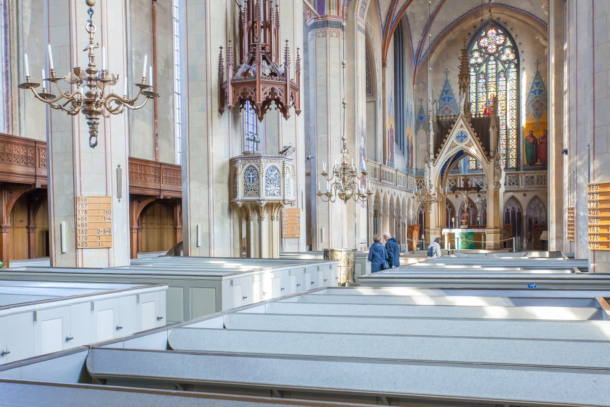 Interieur van de kerk, &copy; Stadt Barth