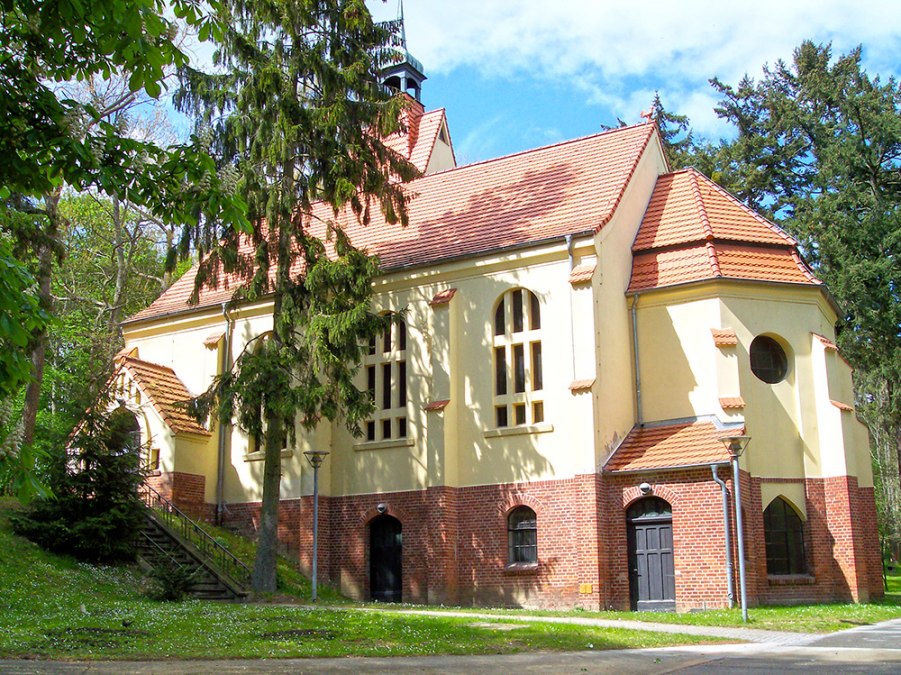 Kościół szpitalny z zewnątrz, © Förderverein Klinikumskirche zu Stralsund e.V.