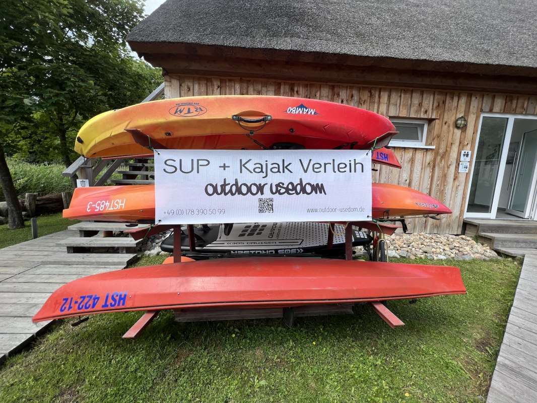 Wypożyczalnia kajaków i desek SUP // © TMH Wypożyczalnia kajaków i desek SUP // © TMH