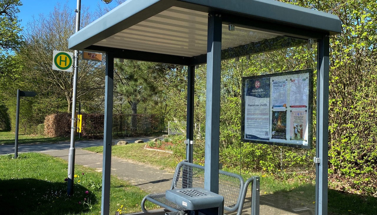 Stop Göhren-Lebbin, © TI Göhren-Lebbin