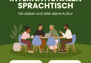 Internationale taaltafel – Duits oefenen en mensen leren kennen Elke woensdag, 18.00 uur // © Internationales Haus Schwerin Internationale taaltafel – Duits oefenen en mensen leren kennen Elke woensdag, 18.00 uur // © Internationales Haus Schwerin