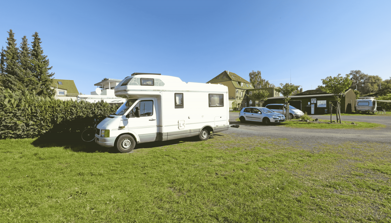 Caravan site, &copy; TMV/Gohlke