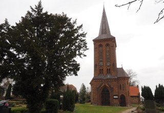 R&ouml;vershagen church from the tower side // &copy; Frank Burger
