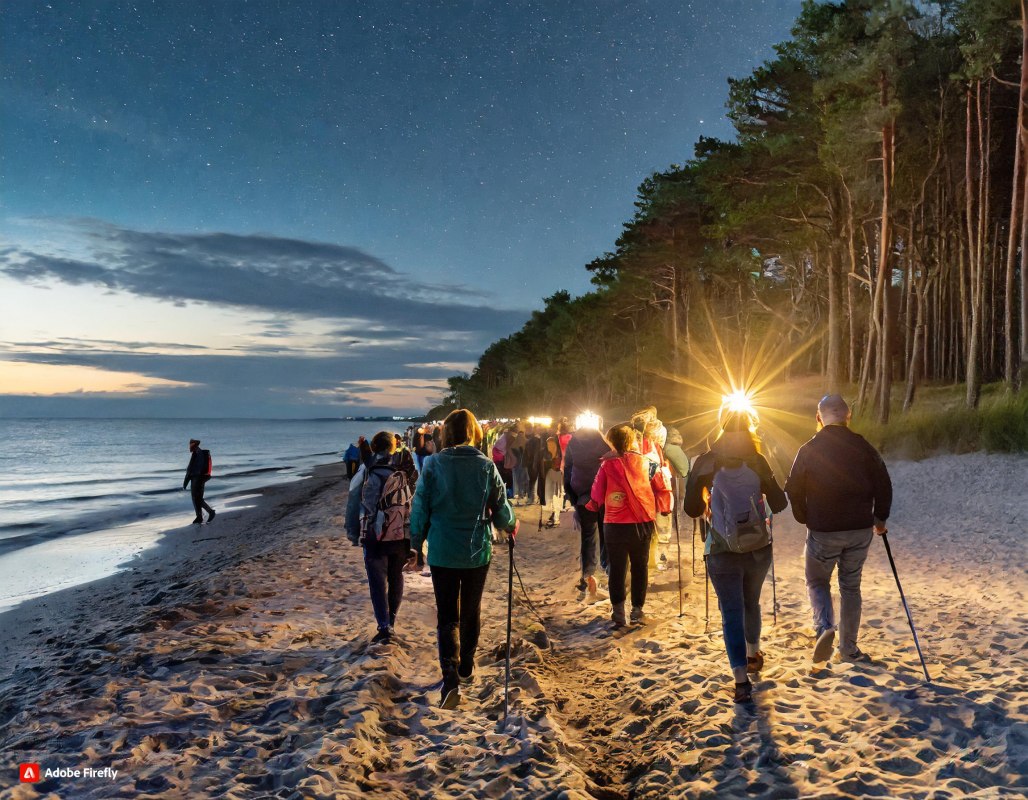 &copy; Fackelwanderung am Strand.jpg