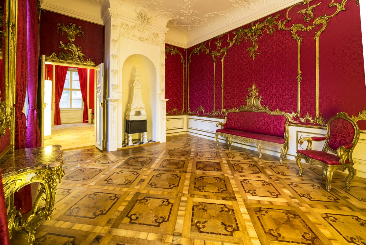 Audience Hall in Mirow Castle // © SSGK M-V / Timm Allrich Audience Hall in Mirow Castle // © SSGK M-V / Timm Allrich