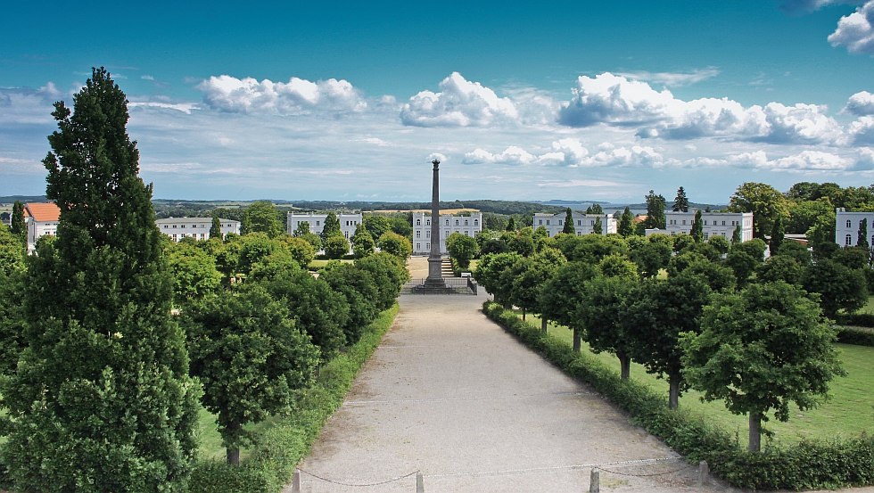 Circus of Putbus is the central element of the historical princely town // &copy; Florian Melzer