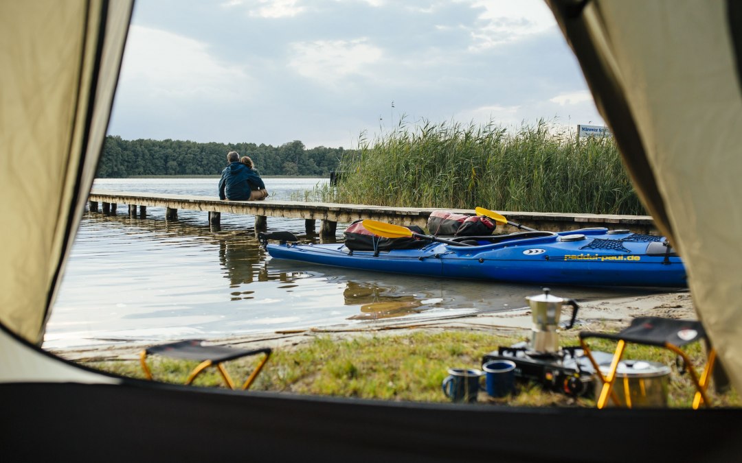 De beste plek om even op adem te komen na een dag op het water is een van de vele waterwandelrustplaatsen, © TMV/Roth