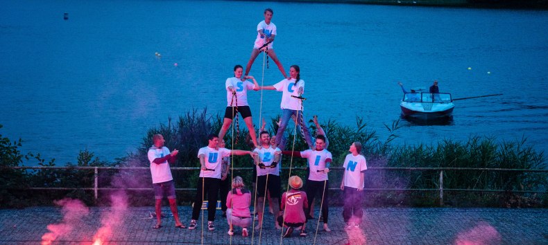 Closing pyramid // &copy; WSC Luzin Feldberg e. V.