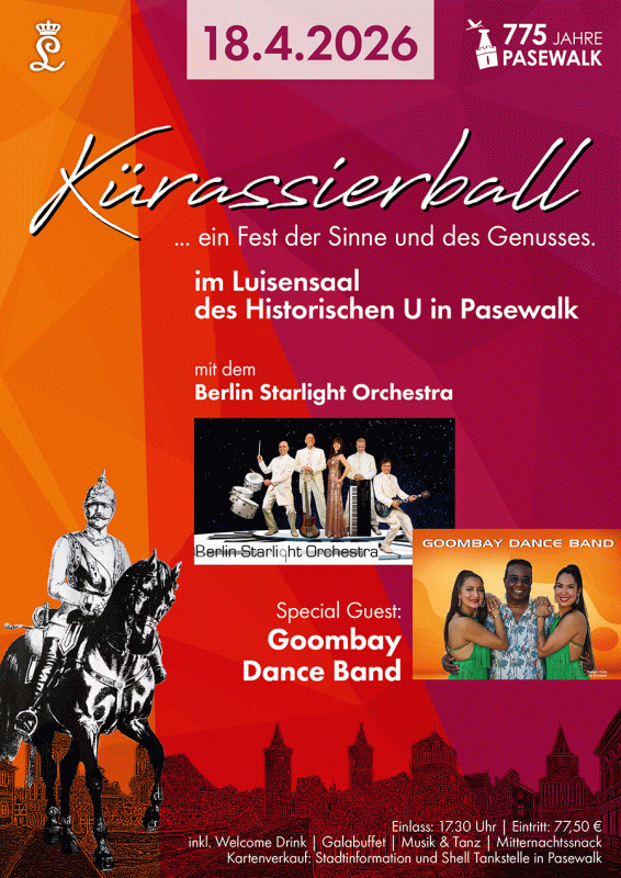 Pasewalk cuirassier ball // &copy; Stadt Pasewalk