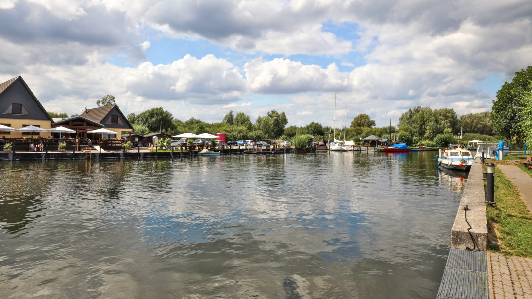 MVVG-veerboot Aalbude, aanlegsteiger Verchen_2, © TMV/Gohlke